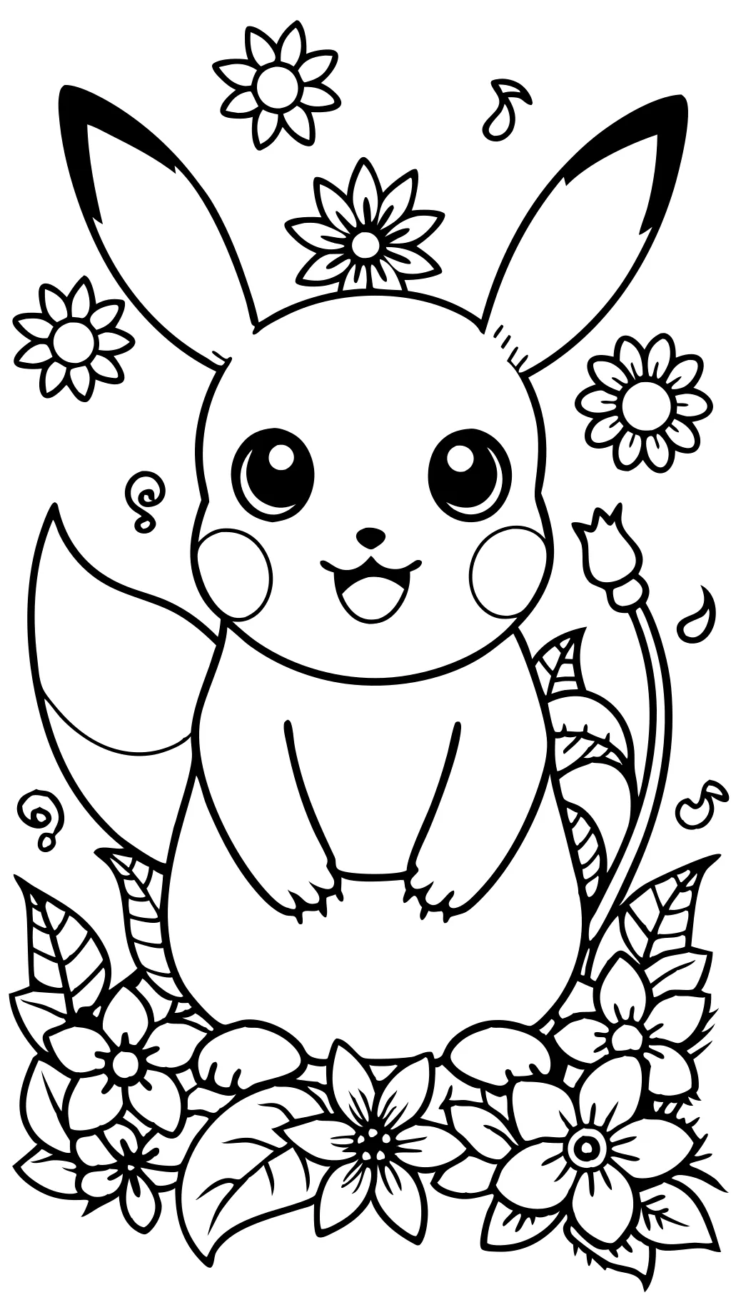 coloriage pokemon pikachu